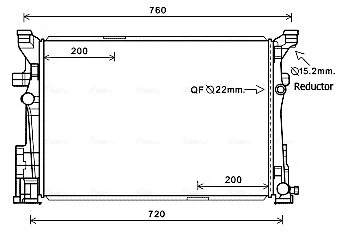 Теплообменник AVA COOLING MS2652