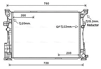 Теплообменник AVA COOLING MS2654
