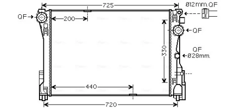 Автодеталь AVA COOLING MS2693