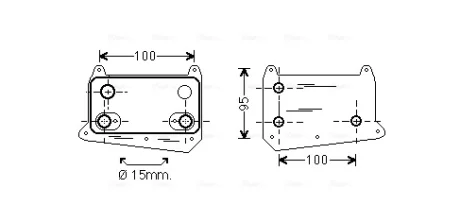 Теплообменник AVA COOLING MS3495