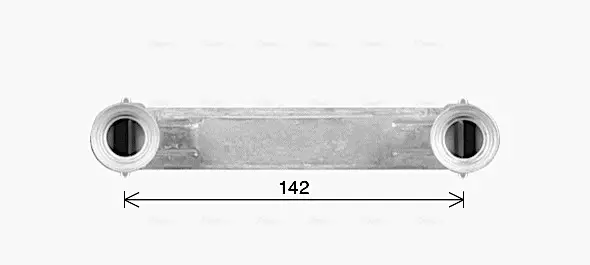 Радіатор обігрівача MB C-Series (14-), E-Series (16-), G-Series (18-) AVA AVA COOLING MS6780 (фото 1)