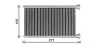Радіатор обігрівача MB C-Series (14-), E-Series (16-), G-Series (18-) AVA AVA COOLING MS6780 (фото 3)