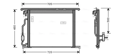 Конденсатор AVA COOLING MSA5280