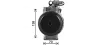 Компресор кондиціонера MB Sprinter 906 (06-) 2.2CDi AVA AVA COOLING MSAK738 (фото 1)
