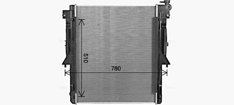 Радіатор, Система охолодження двигуна AVA COOLING MT2280