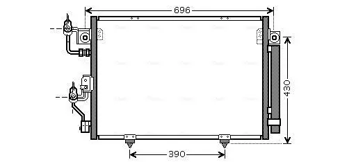 Конденсатор AVA COOLING MT5191D (фото 1)
