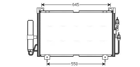 Конденсатор AVA COOLING MT5213D (фото 1)