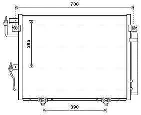 Конденсатор AVA COOLING MT5231D