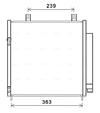 Конденсатор AVA COOLING MT5251D