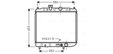 Теплообменник AVA COOLING MTA2036