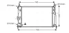 Радіатор охолодження двигуна Mazda 3 BL (09-) 1.6i АКПП AVA AVA COOLING MZ2254 (фото 1)