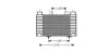 Впускний охолоджувач повітря AVA COOLING MZA4250 (фото 1)