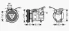 Компресор кондиціонера MAZDA 3 (2004-) (вир-во AVA) AVA COOLING MZAK207 (фото 1)