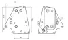 Охолоджувач оливи AVA COOLING OL3748 (фото 1)