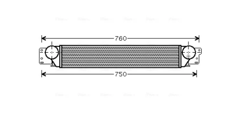 Теплообменник AVA COOLING OL4442