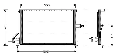 Конденсатор AVA COOLING OL5209 (фото 1)
