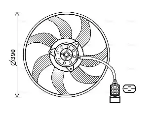 Вентилятор AVA COOLING OL7671 (фото 1)