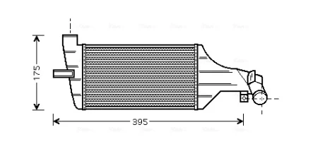 Теплообменник AVA COOLING OLA4374