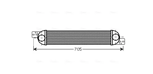 Теплообменник AVA COOLING OLA4392 (фото 1)
