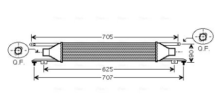 Теплообменник AVA COOLING OLA4420