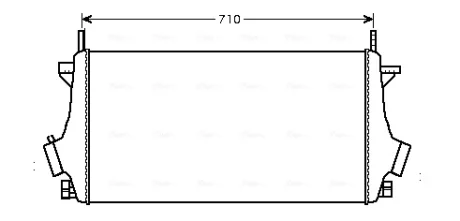 Теплообменник AVA COOLING OLA4476