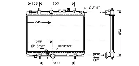 Теплообменник AVA COOLING PE2235