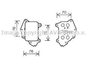 Радиатор масляный AVA AVA COOLING PE3396