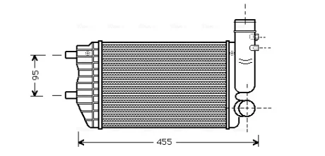 Теплообменник AVA COOLING PE4183