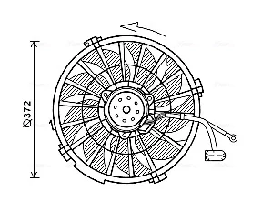 Вентилятор AVA COOLING PE7555
