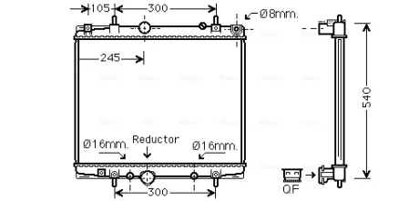 Теплообменник AVA COOLING PEA2275