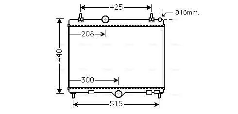 Теплообменник AVA COOLING PEA2358 (фото 1)