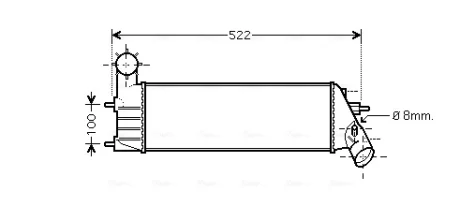 Теплообменник AVA COOLING PEA4261