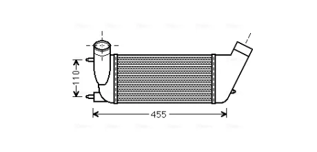 Теплообменник AVA COOLING PEA4347