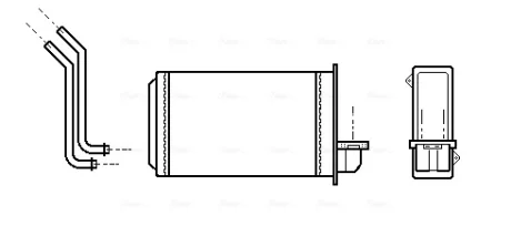 Теплообменник AVA COOLING PEA6088