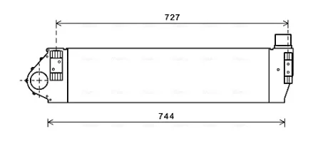 Теплообменник AVA COOLING RT4482
