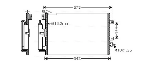Конденсатор AVA COOLING RT5395D