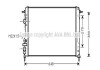 Радіатор охолодження RENAULT Megane (AVA) AVA COOLING RTA2241 (фото 1)