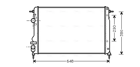 Теплообменник AVA COOLING RTA2312 (фото 1)