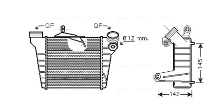 Теплообменник AVA COOLING STA4036