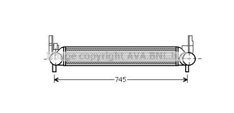 Интеркулер AVA AVA COOLING STA4039