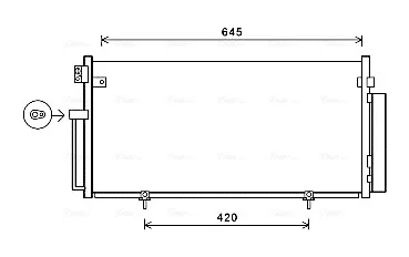 Конденсатор AVA COOLING SUA5078D