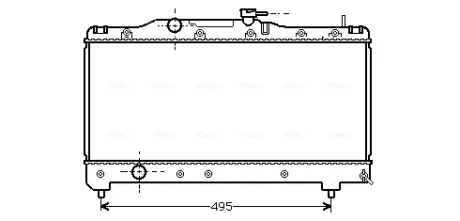 Теплообменник AVA COOLING TO2141