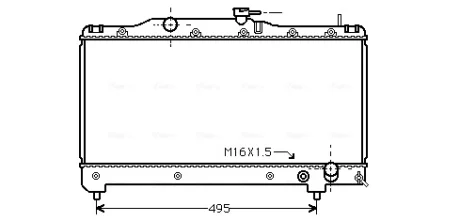 Теплообменник AVA COOLING TO2163