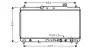 Радіатор охолодження CAMRY 22i AT 96-01(вир-во AVA) AVA COOLING TO2236 (фото 1)