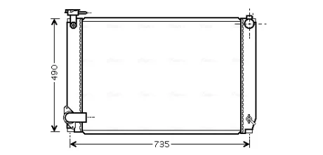 Теплообменник AVA COOLING TO2463