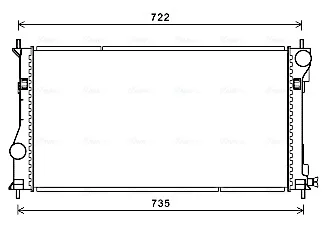 Теплообменник AVA COOLING TO2688