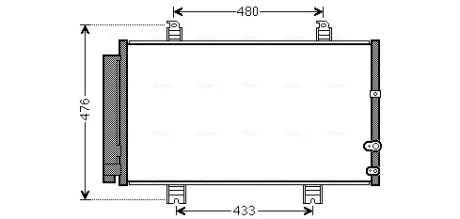 Конденсатор AVA COOLING TO5662D