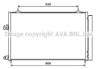 Радиатор кондиционера AVA AVA COOLING TO5679D