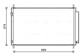 Конденсатор AVA COOLING TO5708D