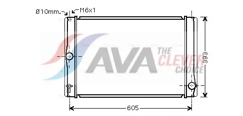 Теплообменник AVA COOLING TOA2400 (фото 1)